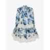Alchemy Shirred Mini Dress