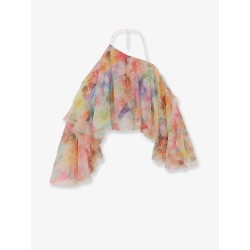 Luna Fanned multicolor top