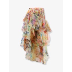 Luna Fanned Maxi Skirt