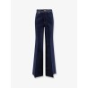 Cotton Denim Flare Jeans