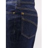 Cotton Denim Flare Jeans