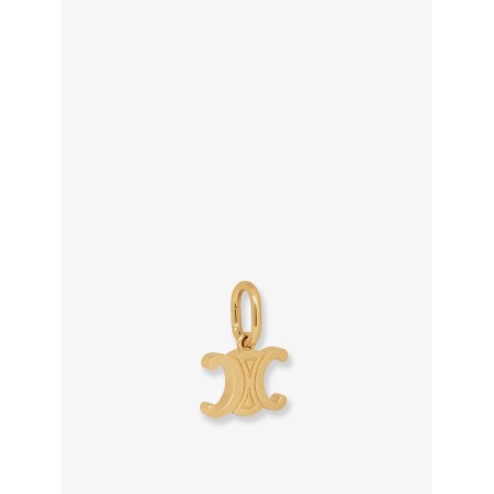 Celine Triomphe brass charm