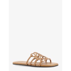 Paula's Ibiza Anagram Petal Leather Sandals