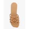Paula's Ibiza Anagram Petal Leather Sandals