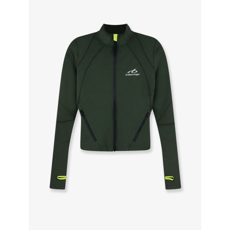 Fitted Zip-Up sweatshirt