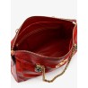 Panthea suede and leather crossbody bag
