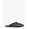 Flat mesh sandals
