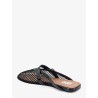 Flat mesh sandals