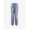 Alchemy Applique Relaxed Flare blue denim jeans