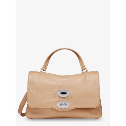 Hammered leather Postina Daily crossbody bag