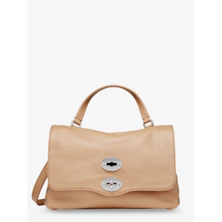 Hammered leather Postina Daily crossbody bag