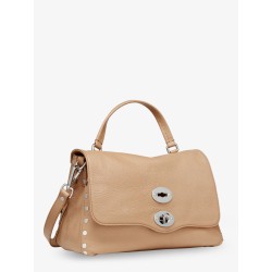 Hammered leather Postina Daily crossbody bag