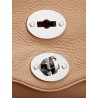 Hammered leather Postina Daily crossbody bag