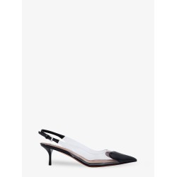 Le Coeur Slingback PVC and leather pumps