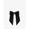 Dior Twist technical fabric and silver-colored crystals bow
