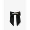 Dior Twist technical fabric and silver-colored crystals bow
