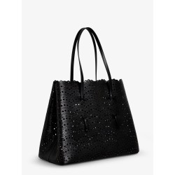 Mina 37 leather shoulder bag with Vienne motif