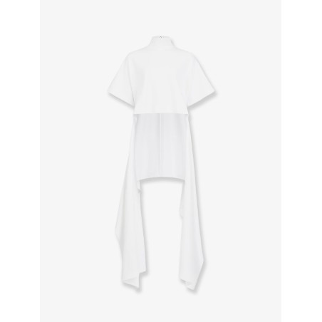 Asym cotton blend t-shirt