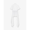 Asym cotton blend t-shirt