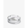 Cloud Script Glass Ashtray