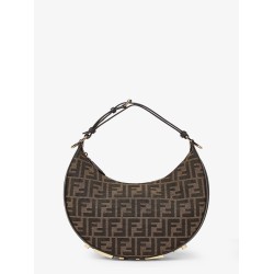 Fendigraphy Small FF jacquard fabric handbag