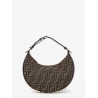 Fendigraphy Small FF jacquard fabric handbag