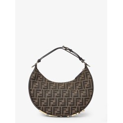 Fendigraphy Small FF jacquard fabric handbag