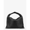 Hop Hobo Leather Shoulder Bag with Intreccio Pattern