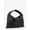 Hop Hobo Leather Shoulder Bag with Intreccio Pattern