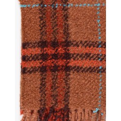 Wool blend and alpaca bouclé scarf