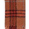 Wool blend and alpaca bouclé scarf