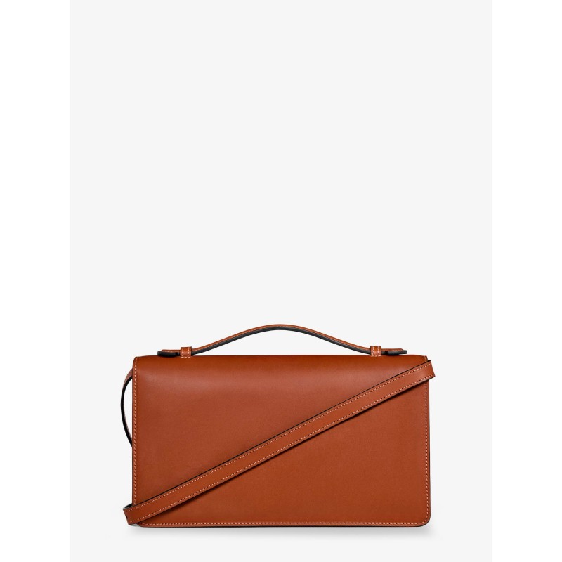 Triomphe leather crossbody bag