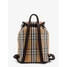 Highlands coated canvas backpack with front logo
