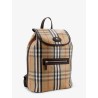 Highlands coated canvas backpack with front logo