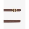 CD Icon Leather Belt