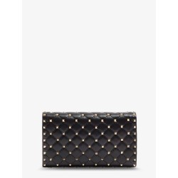 Rockstud Spike leather crossbody bag with iconic all-over studs
