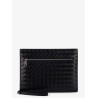 Avenue leather document case with Intrecciato motif