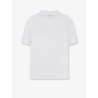 Cotton polo shirt with Web print on the front