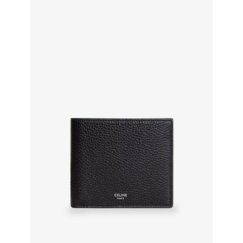 Leather Bi-Fold Wallet with Coin