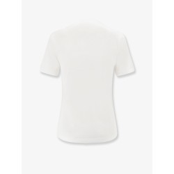 Cotton T-shirt with Dior Painted Roses print