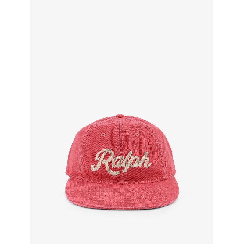 Cotton hat with logo on the front