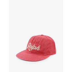 Cotton hat with logo on the front