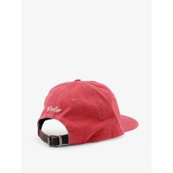 Cotton hat with logo on the front