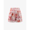 Printed cotton shorts