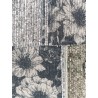 Patchwork top with sequins embroidery