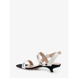 Embroidered canvas J'Adior sandals