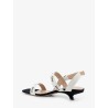 Embroidered canvas J'Adior sandals