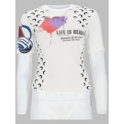 T-SHIRT UPCYCLED CON STAMPA