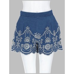 SHORTS "AMANI" IN CHAMBRAY