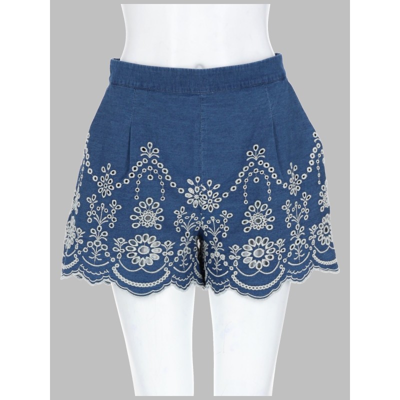 SHORTS "AMANI" IN CHAMBRAY